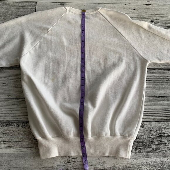 Vintage Sunshine Village Graphic Crewneck Pullover Retro Sweatshirt - Picture 8 of 11